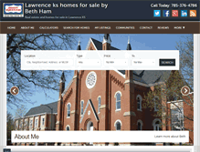 Tablet Screenshot of lawrencehomestoday.com